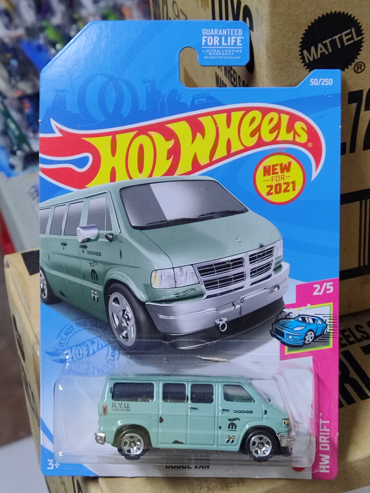 Hot Wheels #050 Mainline Drift Series #2 Dodge Van