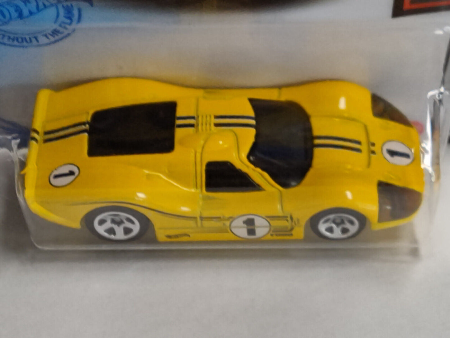 Hot Wheels #106 ML Race Day Series #8 '67 Ford GT40 Mk. IV PEGHOOK BENT (Loc I)