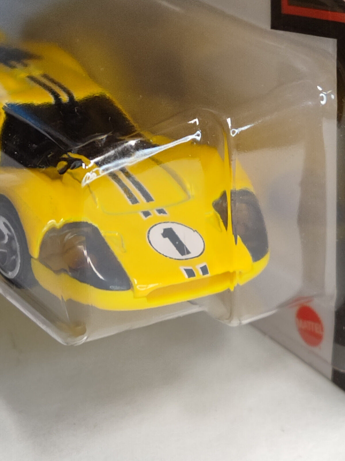 Hot Wheels #106 ML Race Day Series #8 '67 Ford GT40 Mk. IV PEGHOOK BENT (Loc I)