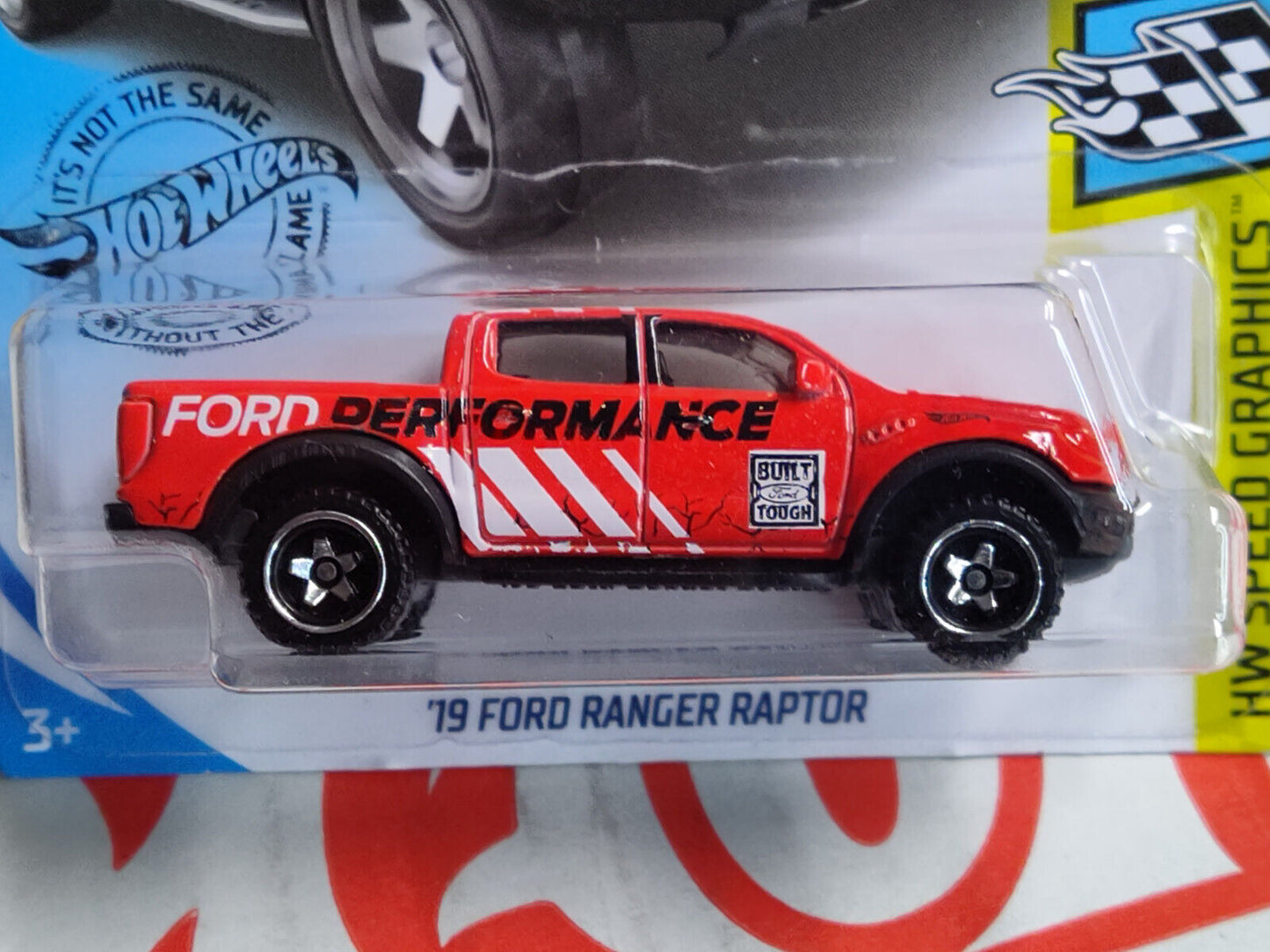 Hot Wheels #076 Speed Graphics Series #3 '19 Ford Ranger Raptor INDENTATIONS(LoM