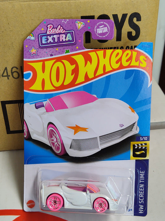 Hot Wheels #057 ML Screen Time Series #3 BARBIE Extra CORNER CREASED(LocN1)