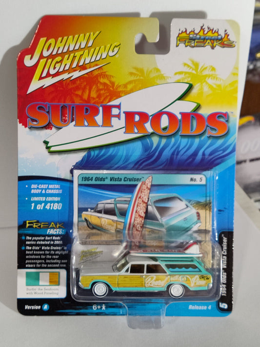 Johnny Lightning Surf Rods 1964 Olds Vista Cruiser