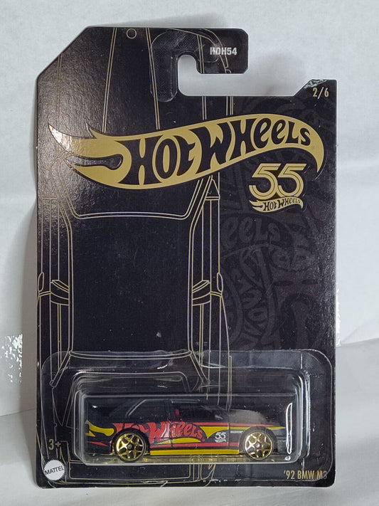 Hot Wheels #HLJ97 Satin & Gold Series #2 '92 BMW M3 TIP BENT/EDGES RUFFLD(Loc G)