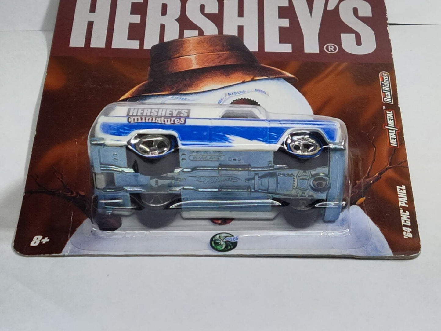 Hot Wheels V6856 Pop Culture Hersheys '64 GMC Panel Truck PEGHOOK CREASED (Bx 36