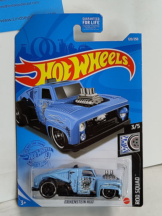 Hot Wheels #120 Mainline Rod Squad Series #3 Erikenstein Rod