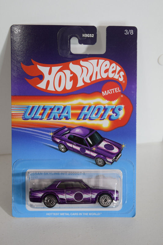 Hot Wheels #HRX10 Ultra Hots #3 Nissan Skyline H/T 2000GT-X PGHK CREASED (Loc B)