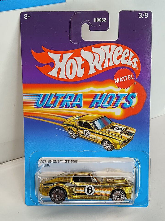 Hot Wheels #HLH89 Ultra Hots Series #3 '67 Shelby GT-500 CARD CRSED(Loc K/L)