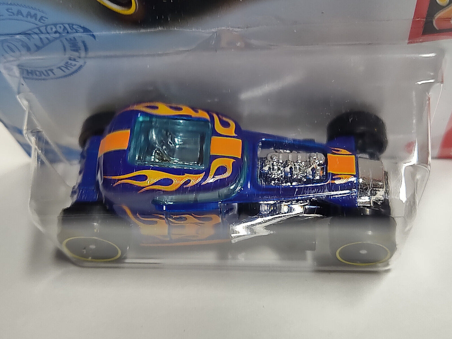 Hot Wheels #189 Mainline Flames Series #1 Mod Rod Blue