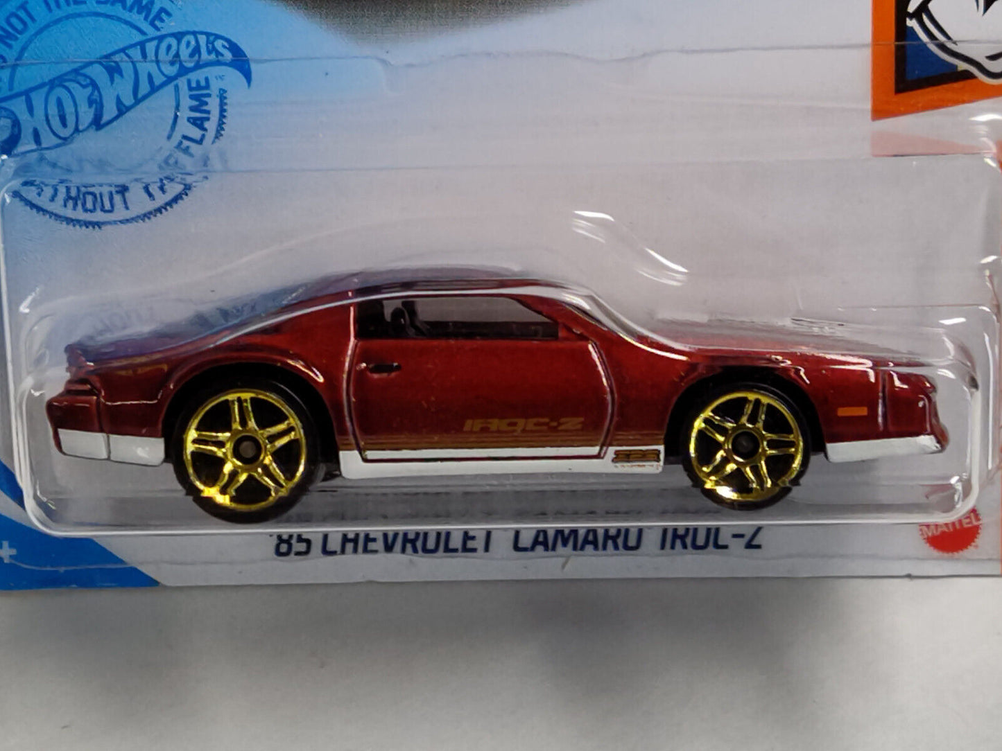 Hot Wheels #191 ML Muscle Mania Series #1 '85 Chevrolet Camaro IROC-Z (Red)