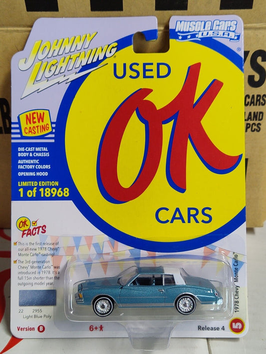 Johnny Lightning USED OK Cars Series 1978 Chevy Monte Carlo