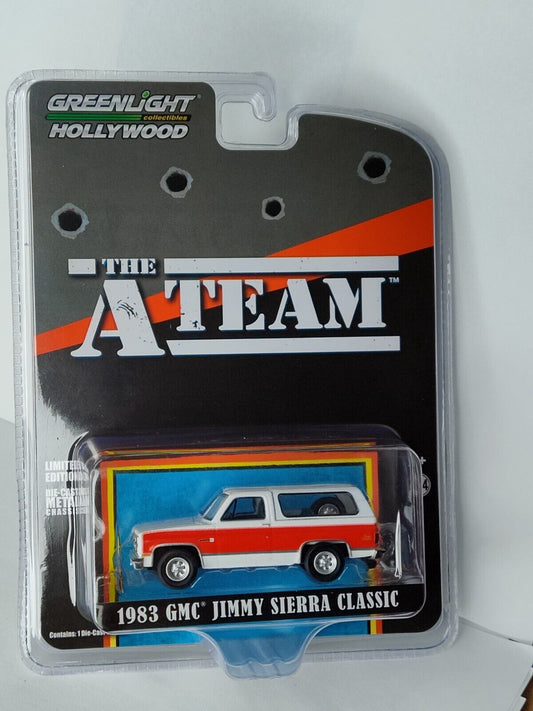 GreenLight A Team Series 1983 GMC Jimmy Sierra Classic  1:64 Scale