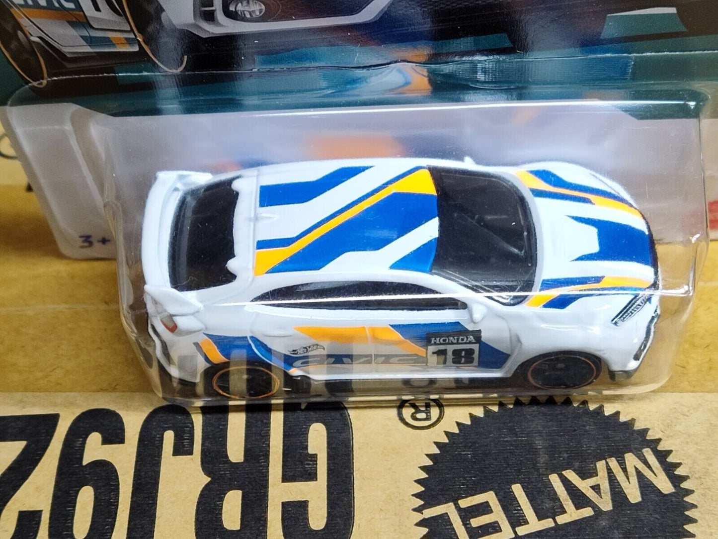 Hot Wheels #HDH19  HONDA Series #5 2018 Honda Civic Type R (Loc-H)