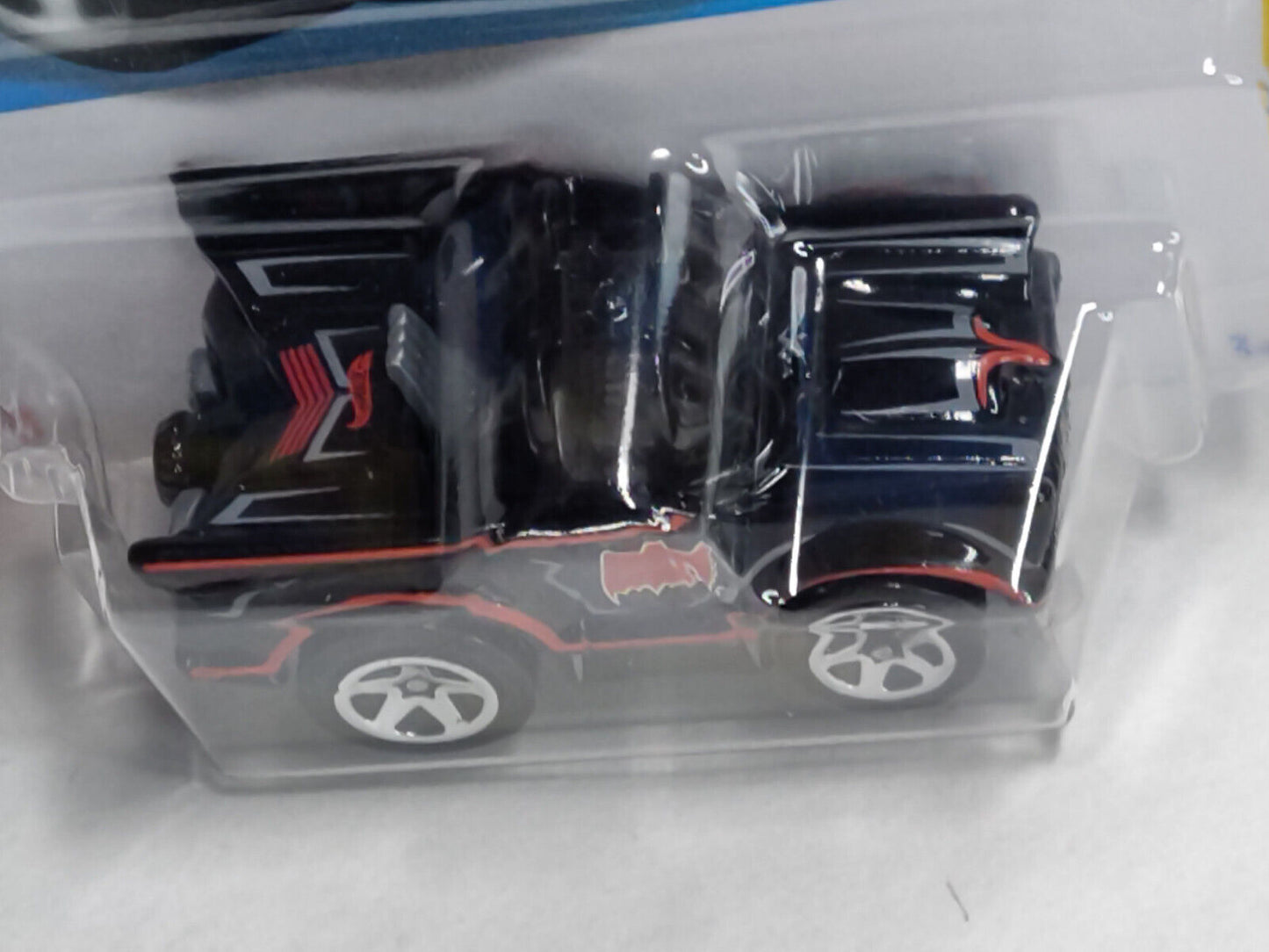 Hot Wheels #078 Batman Series #3 Classic TV Series Batmobile(BLK)CRD CREA(Loc R)