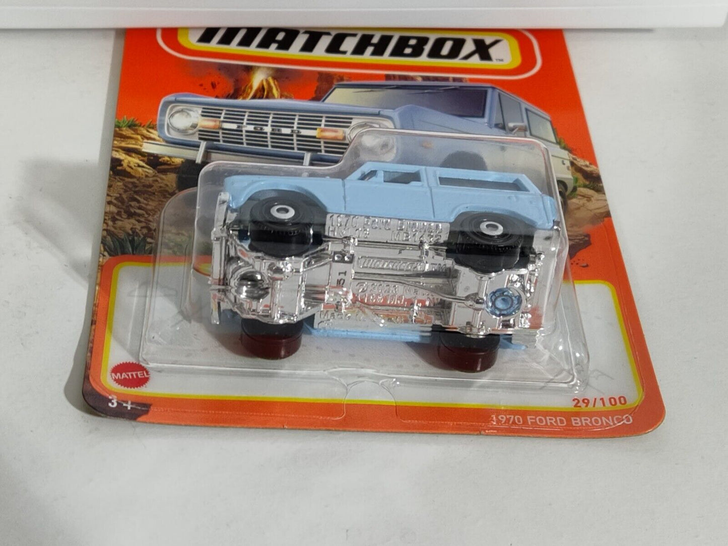 Matchbox #029  1970 Ford Bronco (Loc U)