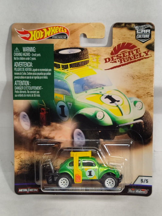 Hot Wheels FYN72 Desert Rally Series #5 VW Baja Bug CORNER BENT