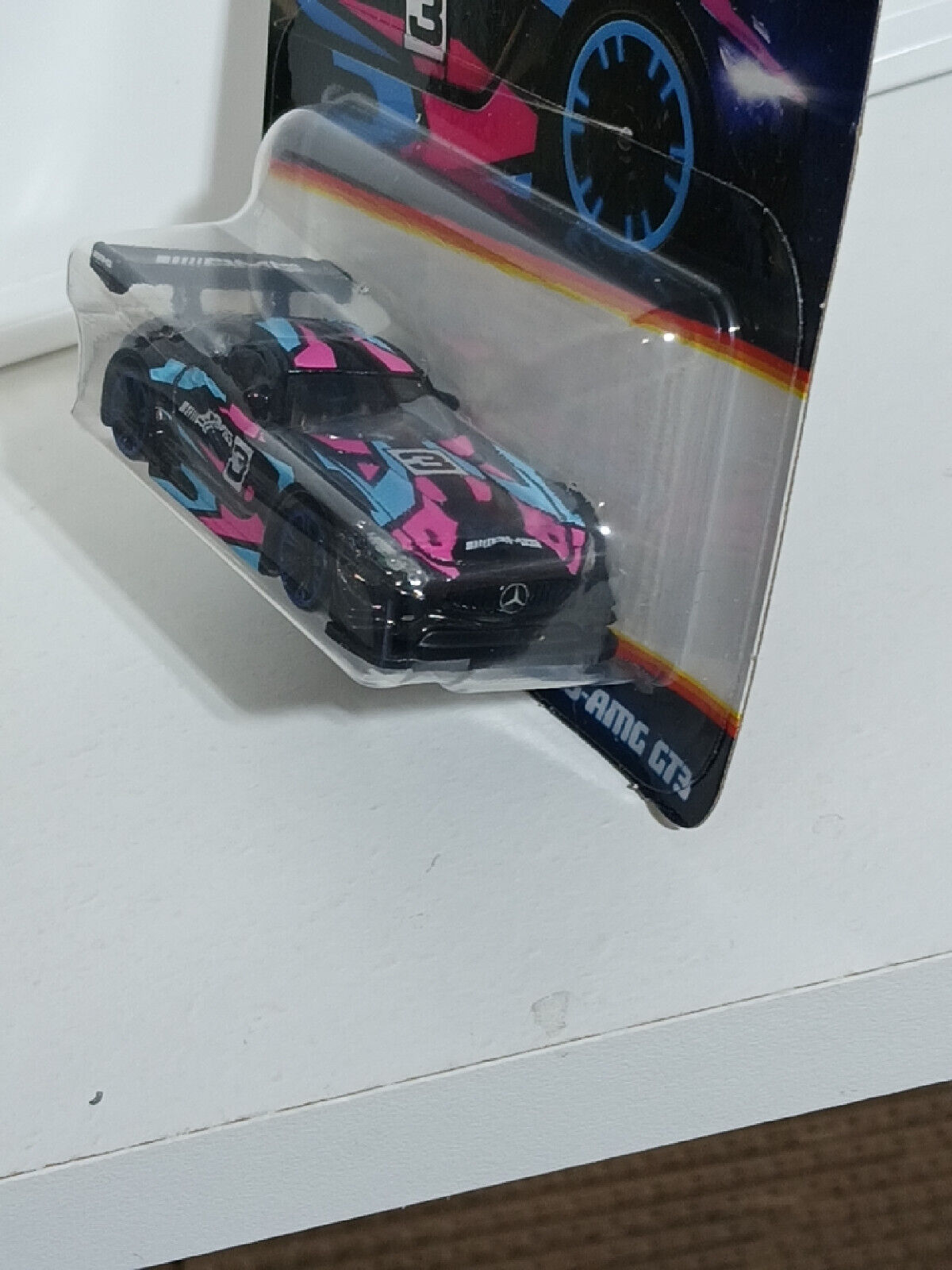 Hot Wheels #HRW79 Neon Speeders #5  '16 Mercedes-AMG GT3 (Loc J)