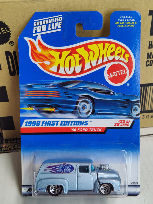 Hot Wheels 1999 First Editions #22 '56 Ford Truck (Loc B)