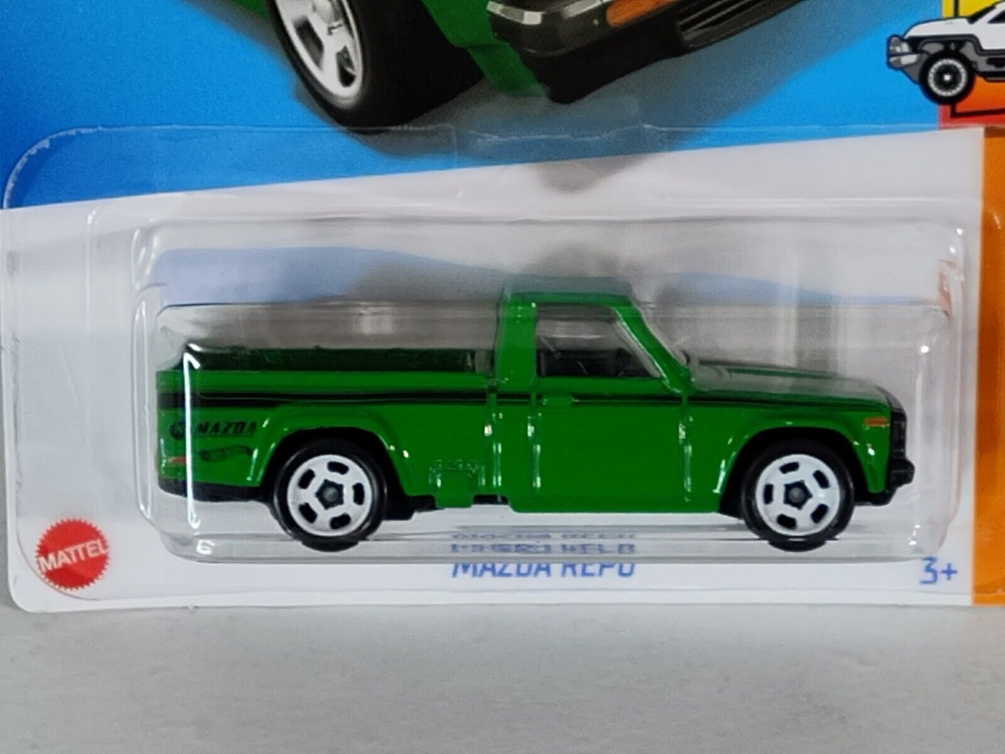 Hot Wheels #024 Hot Trucks Series #2 Mazda REPU RH TIP CREASED (Loc U)