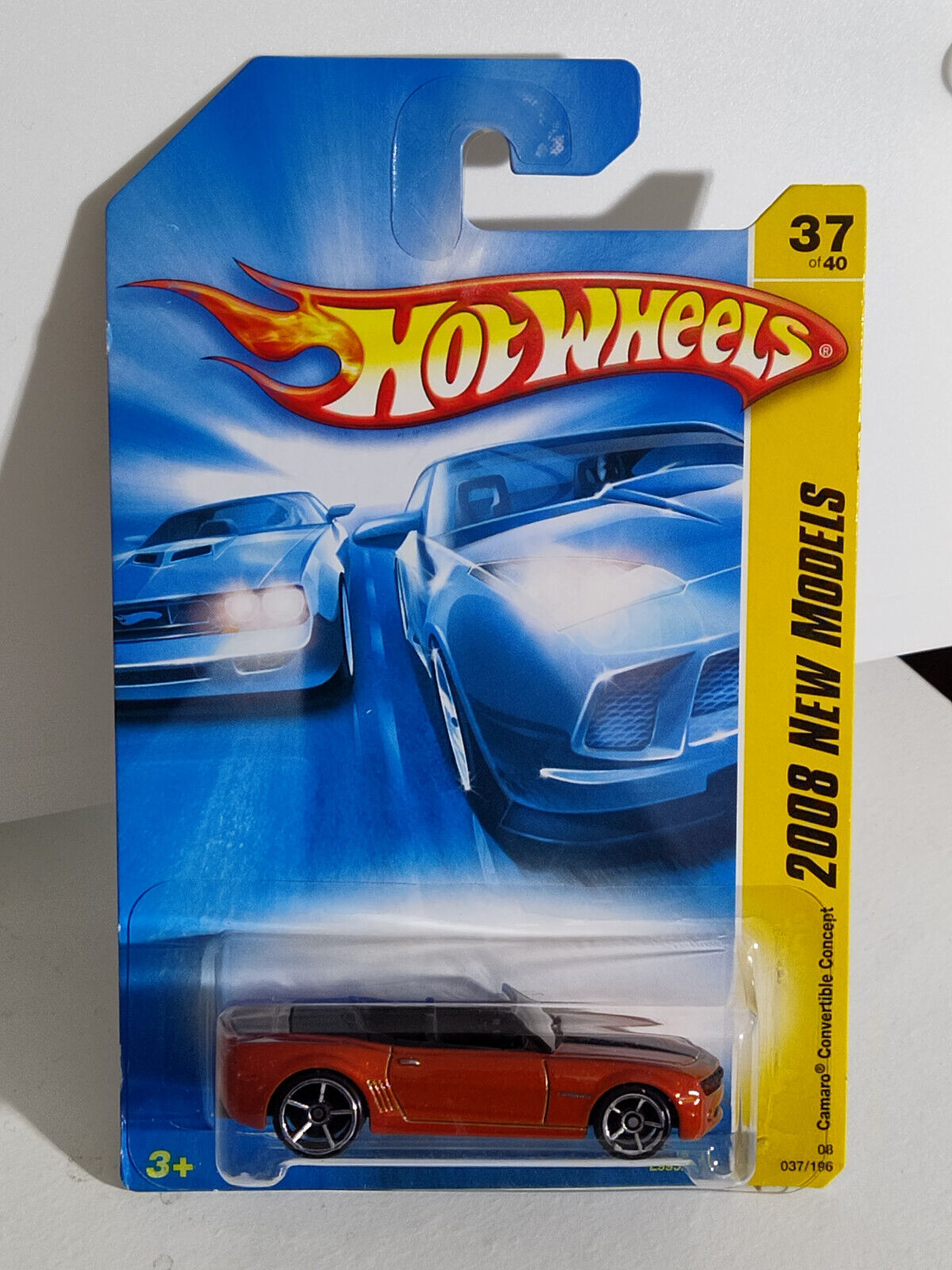 Hot Wheels 2008 New Models #37 Camaro Convertible Concept  (Loc I)