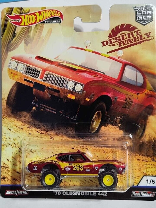 Hot Wheels FYN74 Desert Rally Series #1 '70 Oldsmobile 442