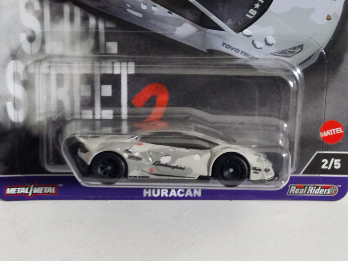 Hot Wheels HKC84 Slide Street Series 2 #2 LB-Works Lamborghini Huracan (Box 1)