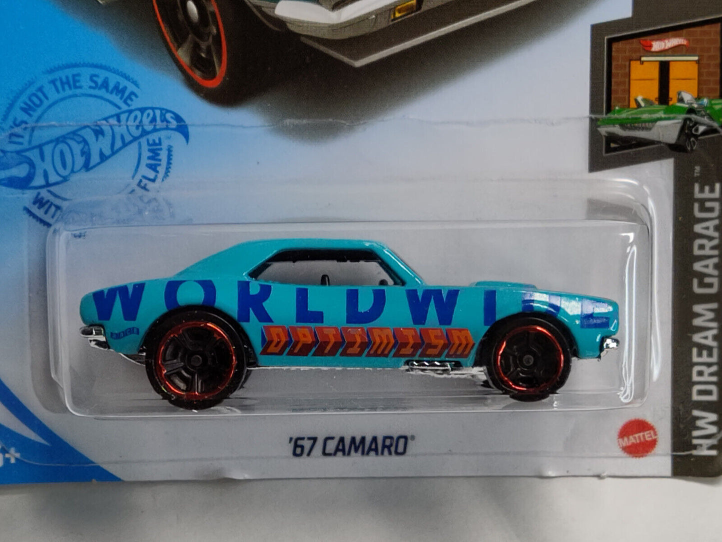 Hot Wheels #110 Dream Garage Series #4 '67 Camaro (Blue) (Loc G)