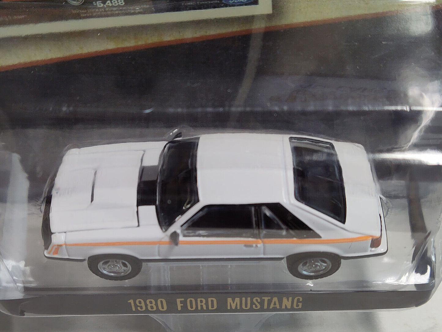 Greenlight Vintage AD Cars Series 1980 Ford Mustang White