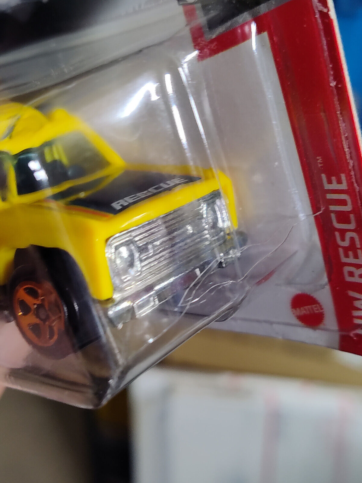 Hot Wheels #206 Mainline Rescue Series #3 Rescue Ranger Cracked Blisters