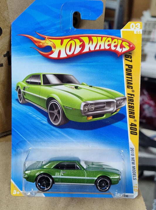 Hot Wheels 2010 New Models Series #03  '67 Pontiac Firebird 400  (Loc U)