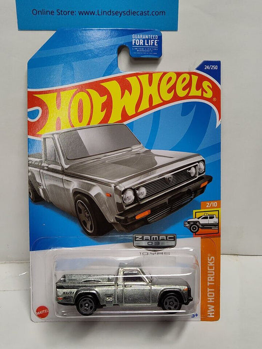 Hot Wheels #024 Main Hot Trucks Series #2 Mazda REPU ZAMAC NICKS ON CARD(Bx-F)