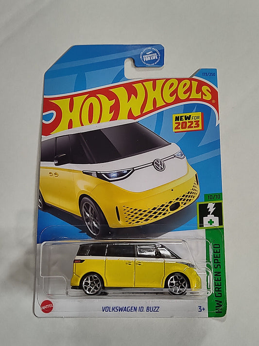 Hot Wheels #173 Green Speed Series #10 Volkswagen ID BUZZ (Wall 2)