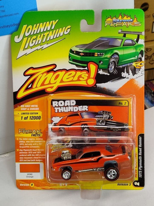 Johnny Lightning ZINGERS Series 1973 Plymouth Road Runner