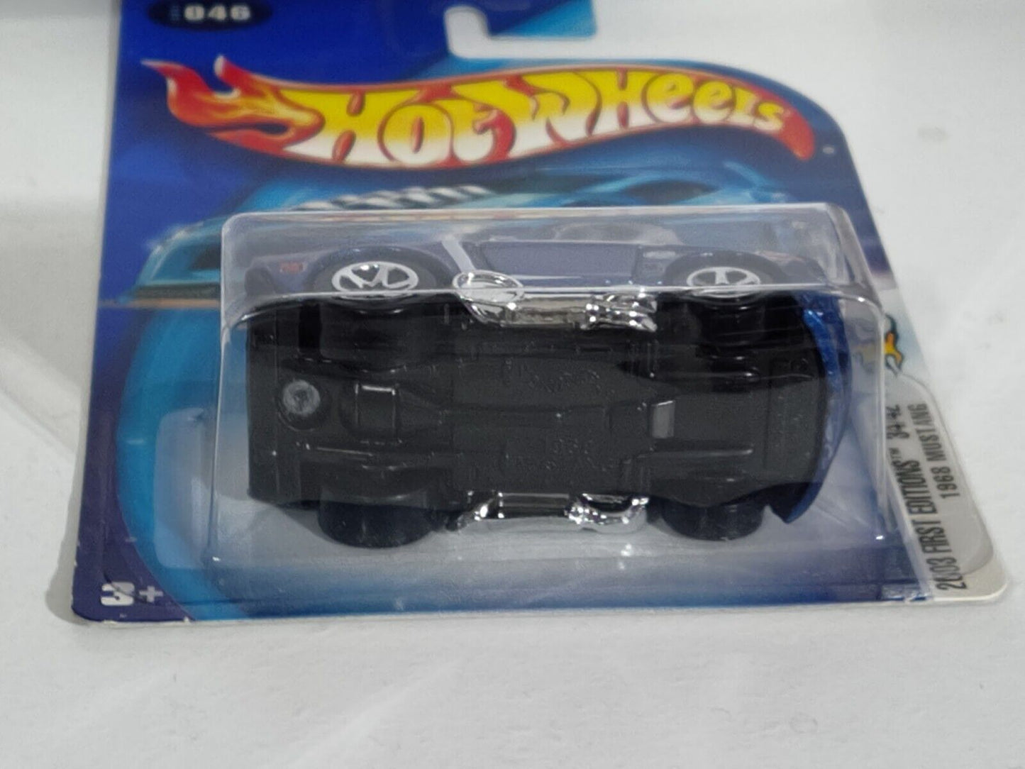 Hot Wheels 2003 First Editions #34 1968 Ford Mustang CARD VARIATION (Loc U)