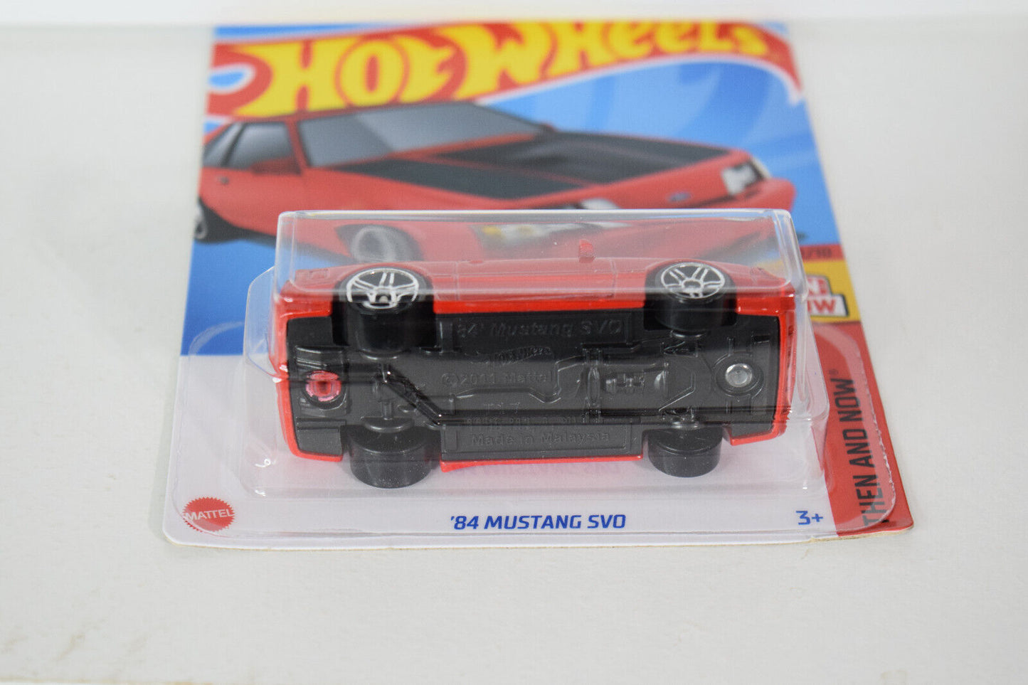 Hot Wheels #192 Then and Now Series #2 '84 Mustang SVO  (Loc B)