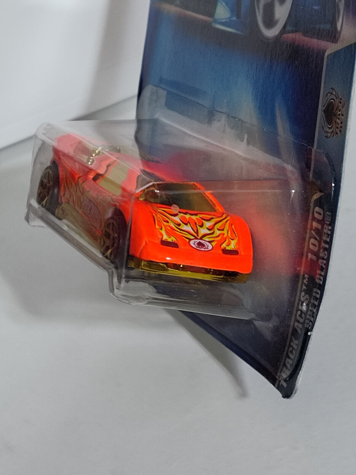 Hot Wheels 2003 #192 Track Aces Series #10 Speed Blaster BAD CARD  (Loc U)