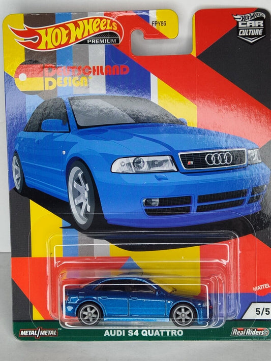 Hot Wheels GRJ69  Deutschland Design #5 Audi S4 Quattro