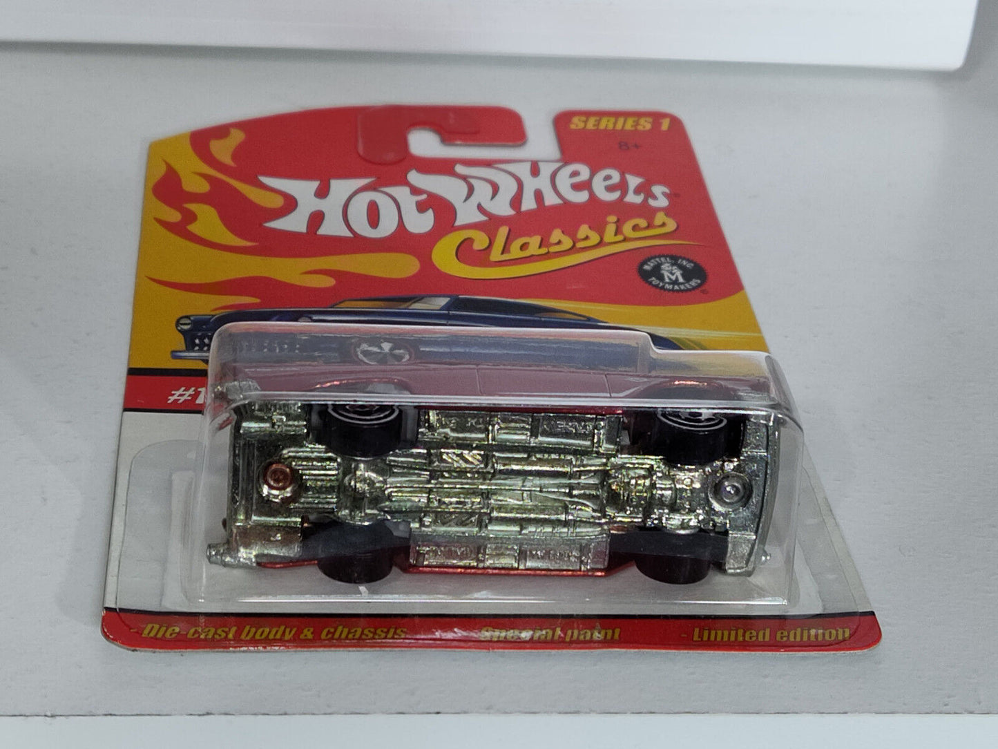 Hot Wheels #H7066 Classics Series #1 1957 Chevy Bel Air REDDISH (Loc O)