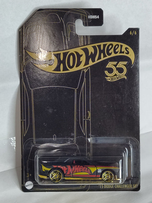 Hot Wheels #HLK01 Satin & Gold Series #6  '15 Dodge Challenger SRT TIP BE(Loc G)