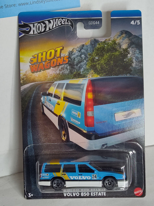 Hot Wheels #HRR86 Hot Wagons Series #4 Volvo 850 Estate (Loc P)