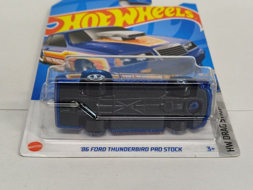 Hot Wheels #107 Drag Strip Series #4 '86 Ford Thunderbird Pro Stock (Loc L)