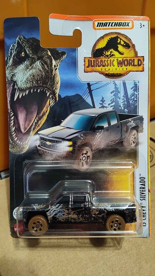 Matchbox #HBH10 Jurassic World Dominion Series '15 Chevy Silverado