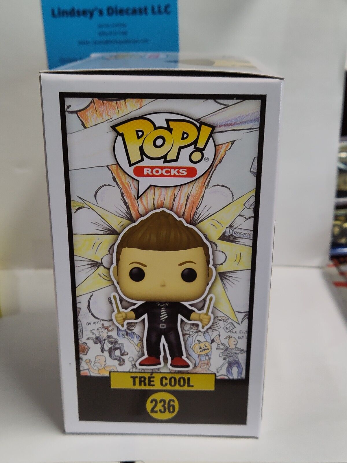 Funko POP Rocks GREEN DAY  #236  Tre Cool