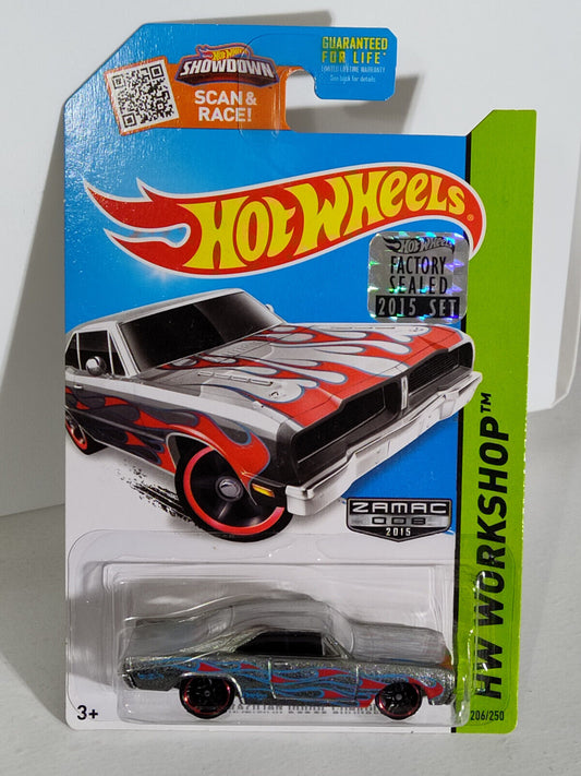 Hot Wheels 2015 Factory Set Workshop Series '74 Brazilian Dodge Charger ZAMAC(LF