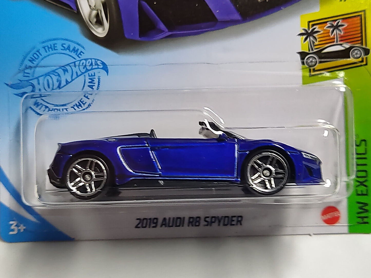 Hot Wheels #211 Exotics Series #4 2019 Audi R8 Spyder (Wall 2)