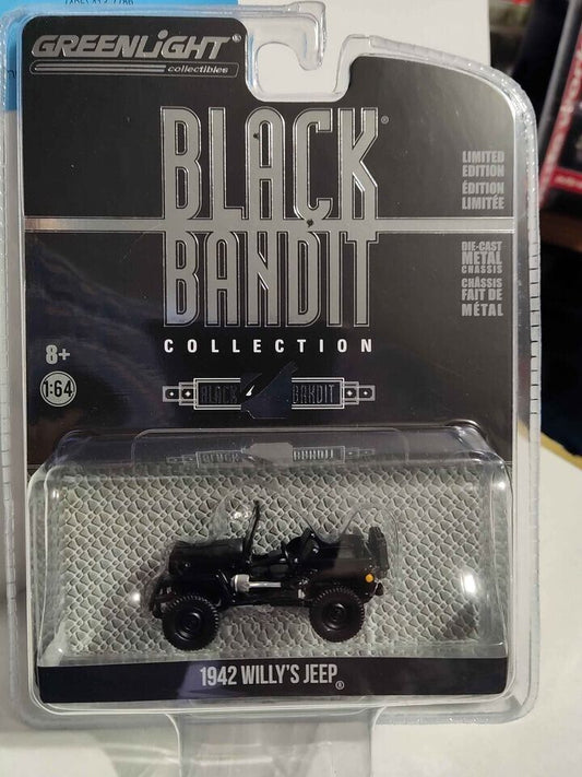 Greenlight Black Bandit Series 1942 Willy's Jeep