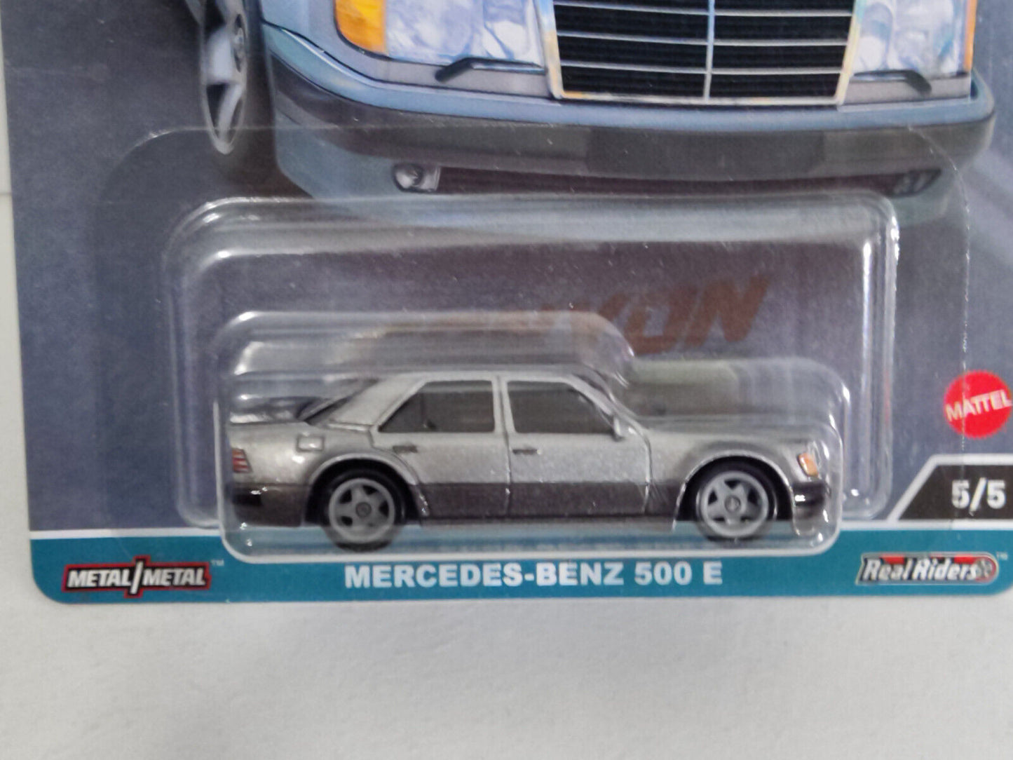 Hot Wheels HKC55   Canyon Warriors Series #5 Mercedes Benz 500E  (Box 70)