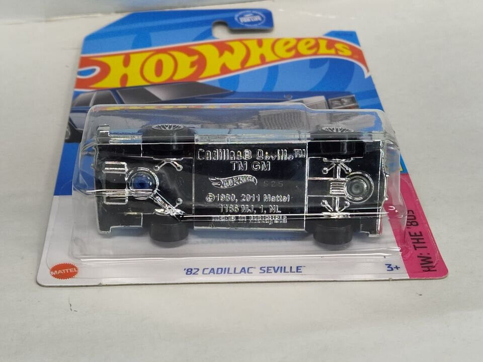 Hot Wheels #075 ML The 80's Series #7 '82 Cadillac Seville (Blue) PGHK CRE(Lc A)