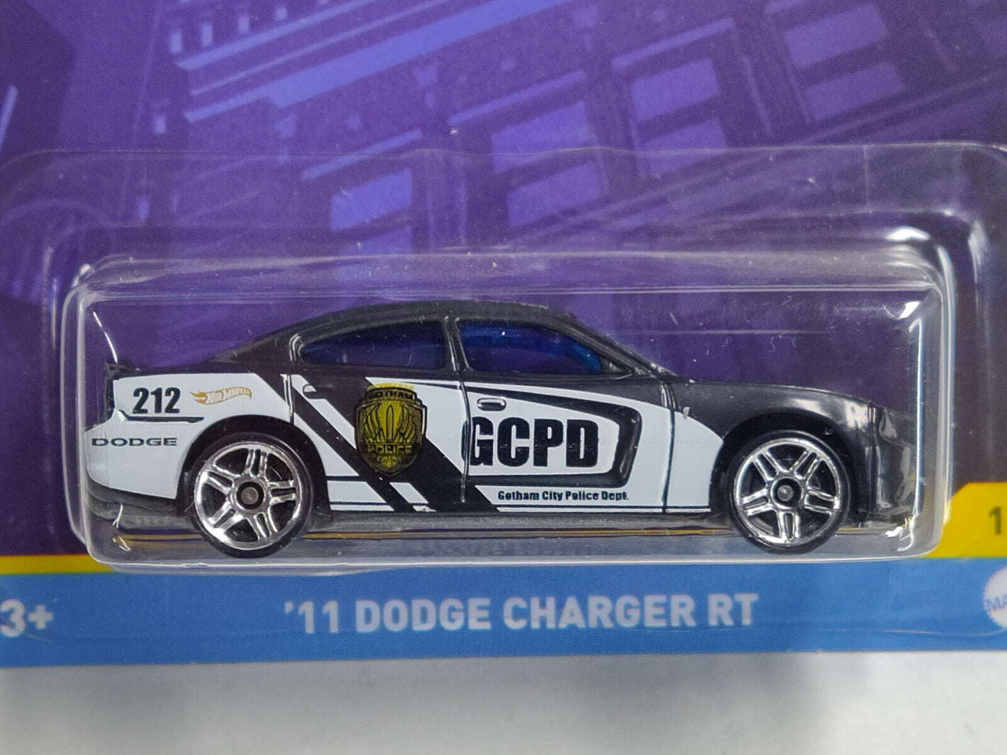 Hot Wheels #HDG99 Batman Series Batman Vs Superman #1 '11 Dodge Charger RT