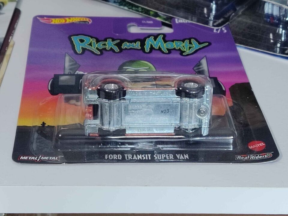 Hot Wheels GJR26 Adult Swim Rick and Morty Series #2 Ford Transit Super Van(L40)