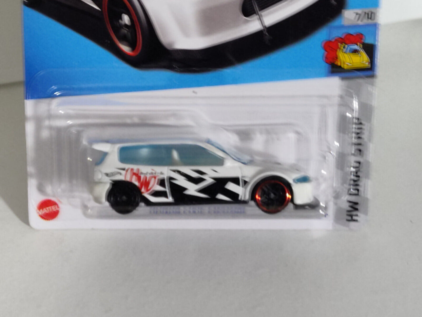 Hot Wheels #172 Drag Strip Series #7 Honda Civic Custom  (Loc Q)